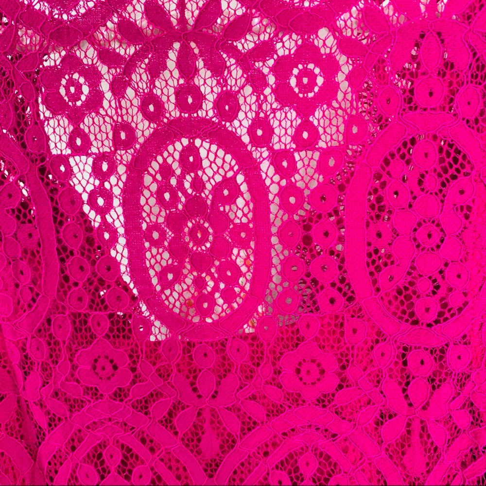 Free People Purple Lace Heart In Two Mini Dress Size Small - Picture 9 of 16